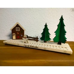 Adventskalender … Tage bis Weihnachten „Lebkuchenhaus“ I Adventskalender-Countdown / Weihnachtscountdown