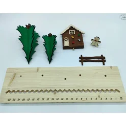 Adventskalender … Tage bis Weihnachten „Lebkuchenhaus“ I Adventskalender-Countdown / Weihnachtscountdown