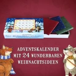 Adventskalender 24 Weihnachtsideen in Losbox, Tiere, Weihnachten, Advent, Lose, Ideen, Inspiration, Waldtiere