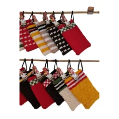 Adventskalender, Adventskalender gestrickt zum Befüllen