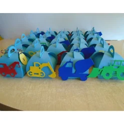 Adventskalender Baufahrzeug Weihnachtskalender Kinder Junge Zierschachteln Schachteln zum Befüllen Strassenbau