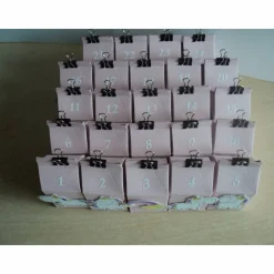 Adventskalender Einhorn Unicorn Weihnachtskalender kleine Milchschachteln Mädchen zum Befüllen Advent Weihnachten