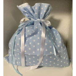 Adventskalender eule blau türkis Kalender Advent selber befüllen Säckchen Baumwolle Taschen Tüten Türchen Weihnachten