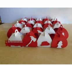 Adventskalender Feuerwehr Weihnachtskalender Kinder Mann Zierschachteln Boxen Schachteln zum Befüllen Junge Feuerwehrfa