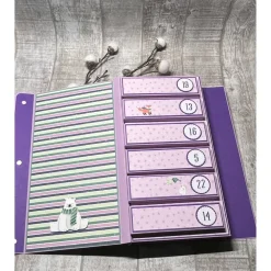 Adventskalender für Kaffee- oder Kakaosticks (ungefüllt) Geschenk Advent Adventszeit Weihnachten Handmade Stampin‘ Up!