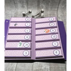 Adventskalender für Kaffee- oder Kakaosticks (ungefüllt) Geschenk Advent Adventszeit Weihnachten Handmade Stampin‘ Up!