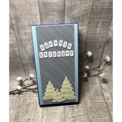 Adventskalender für Kaffee- oder Kakaosticks (ungefüllt) Geschenk Advent Adventszeit Weihnachten Handmade Stampin‘ Up!