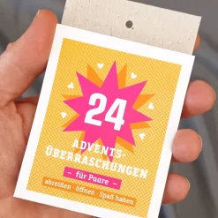 Adventskalender für Verliebte – 24 romantische Aufgaben für Paare
