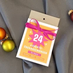 Adventskalender für Verliebte – 24 romantische Aufgaben für Paare