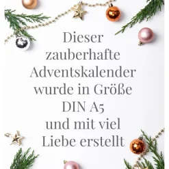 Adventskalender Gutschein Karte Partner Weihnachtsgeschenk Wichtel