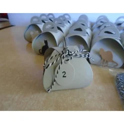 Adventskalender Katze Katzen Weihnachtskalender Kinder Junge Mädchen  Zierschachteln Schachteln zum Befüllen