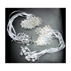 Adventskalender Komplettset XL Eisbärchen – Stoff Säckchen zum Befüllen & Wandhänger