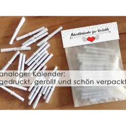 Adventskalender LIEBE Zitate Adventskalender für Paare Adventskalender Geschenk Adventkalender für Paare