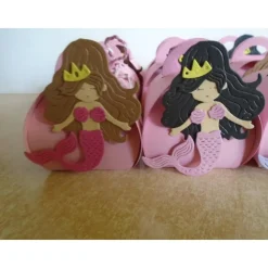 Adventskalender Meerjungfrau Nixen Weihnachtskalender Kinder Mädchen Zierschachteln Schachteln zum Befüllen