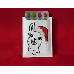Adventskalender ,Mini Kalender to go Geschenk Schokoladenkalender mit Schokolinsen Kalender für unterwegs