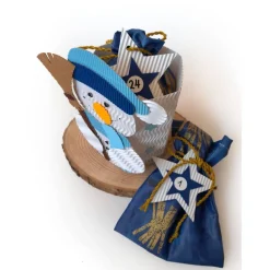 Adventskalender mit 24 Säckchen zum Selbstbefüllen