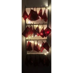 Adventskalender mit  Beleuchtung