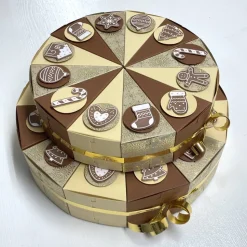 Adventskalender mit Lebkuchen