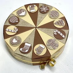 Adventskalender mit Lebkuchen