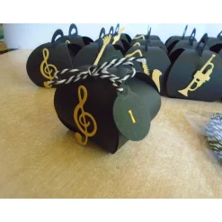 Adventskalender Musik Musiker Weihnachtskalender Kinder Erwachsene Zierschachteln  zum Befüllen Farbe nach Wahl