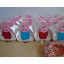 Adventskalender Peppa Pig Schwein Wutz Schweinchen Weihnachtskalender Kinder Zierschachteln Schachteln zum Befüllen