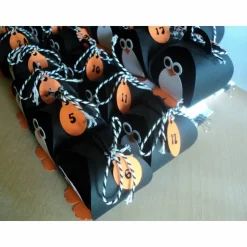 Adventskalender Pinguin Weihnachtskalender Kinder Zierschachteln Boxen Schachteln zum  Befüllen  Mädchen Advent