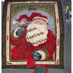Adventskalender Santa Claus – individuell, 60 x 78,5 cm, mit 24 Säckchen