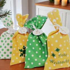 Adventskalender Säckchen, 24 Säckchen zum befüllen