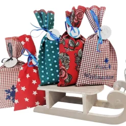 Adventskalender Säckchen zum befüllen