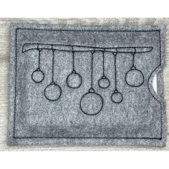 Adventskalender to go, bestickt, Nikolaus, Advent, Vorweihnacht, Geschenk, Mini-Kalender, Vorfreude, Weihnachten !