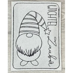 Adventskalender to go, bestickt, Wichtel, Gnom, Advent, Vorweihnacht, Geschenk, Mini-Kalender, Vorfreude, Weihnachten !