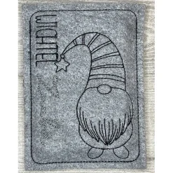 Adventskalender to go, bestickt, Nikolaus, Advent, Vorweihnacht, Geschenk, Mini-Kalender, Vorfreude, Weihnachten !