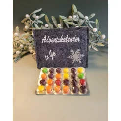 Adventskalender to Go, mit Blister, Mini-Adventskalender, Geschenk ,Mitbringsel, Sofortkauf,Weihnachten,Personalisierbar