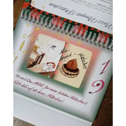 Adventskalender 'Weihnachtsbäckerei'