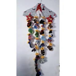 Adventskalender Wichtel mit Socken zum selber befüllen