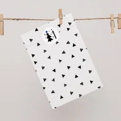 Adventskalender Zahlenaufkleber *Christmas Blue* / 24 runde Aufkleber / ∅ 40 mm