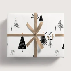 Adventskalender Zahlenaufkleber *Christmas Gold* / 24 runde Aufkleber / ∅ 40 mm