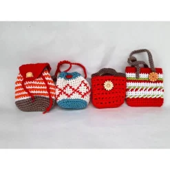 Adventskalender zum befüllen-FASHIONISTAS-Handtaschen Advent Deko-Gitter Metall Memoboard Pinnwand Fotogitter Gutschein