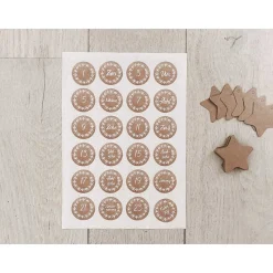 Adventskalender zum Befüllen, Adventskalender mit XL Säckchen, Adventskalender für die ganze Familie