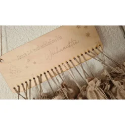 Adventskalender zum selber Füllen personalisiert