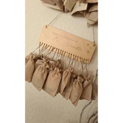 Adventskalender zum selber Füllen personalisiert