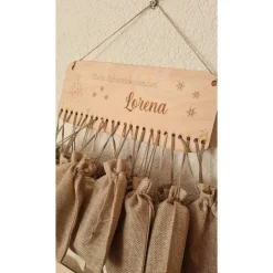 Adventskalender zum selber Füllen personalisiert