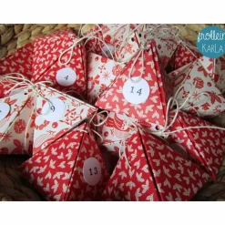 Adventskalender zum Selbstbefüllen 