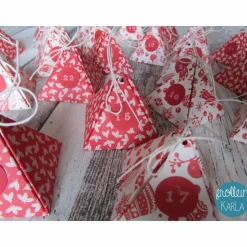 Adventskalender zum Selbstbefüllen 