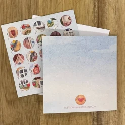 Adventskalender-Karte mit Wimmelbild – kreative Weihnachtskarte zum Suchen, Staunen & Verschenken