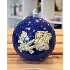 Adventskerzen - Weihnachtskerzen 4-er Set - Blau -