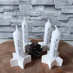 Adventskranz klein – Moderner Mini Adventskranz to Go aus Raysin, handgefertigt & individuell