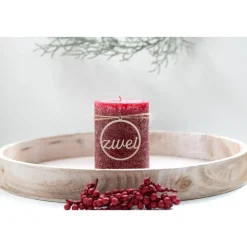 Adventskranz Zahlen Holz 1–4 in schlicher Schreibschrift – handgemachte Holzzahlen, natürliche Weihnachtsdeko