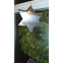 Advents-und Weihnachtsdeko, Stern, Tannenbaum, Deko-Girlande, Upcycling-Unikat hessmade