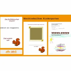Album zum Kindergarten-Abschied - individuell